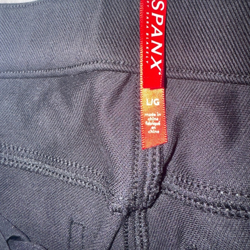 SPANX Black Denim Leggings